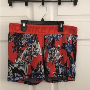 Nike Spandex Shorts (Red)